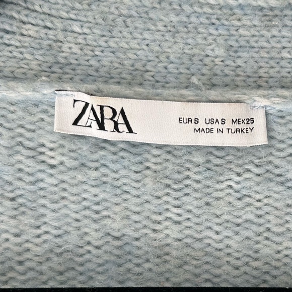 Zara Embellished Bow Oversized Cardigan - Picture 4 of 9